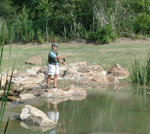 Photo of Jeff Kessel fishing
